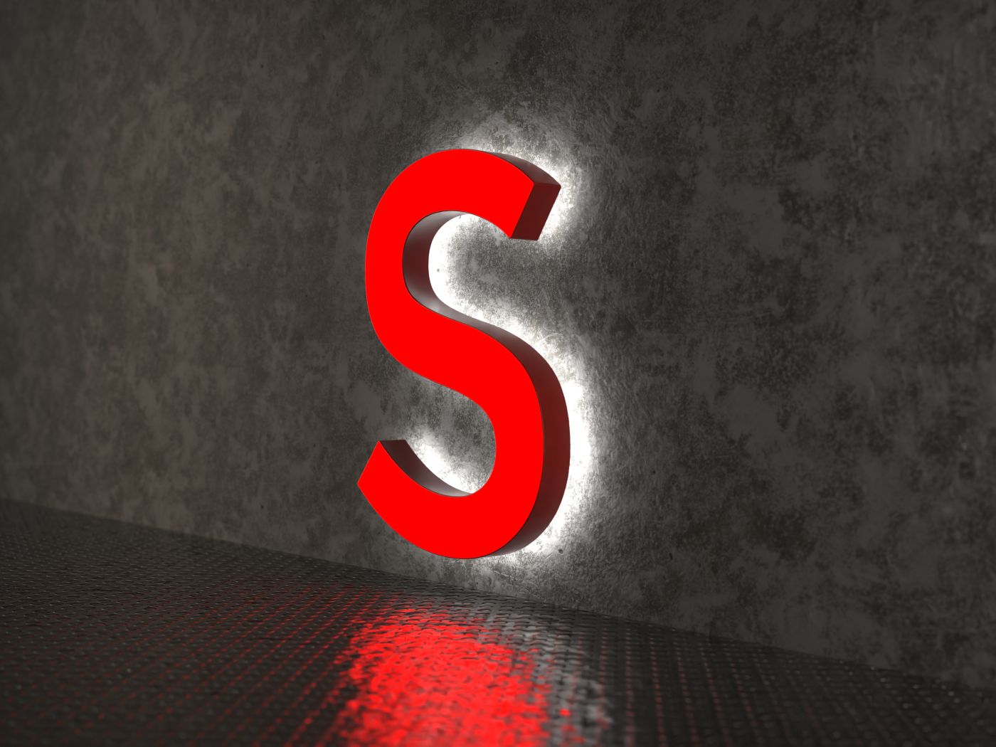 Channel letters product category — illuminated storefront sign